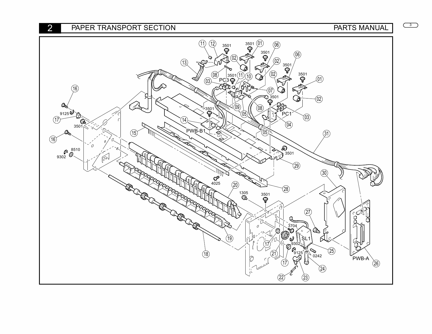 Konica-Minolta Options OT-100 Parts Manual-2
